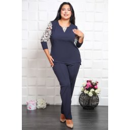 Bluza Eleganta Karla Navi