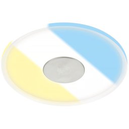 Briloner 7481019 - Plafonieră LED încastrată pentru baie, 12W, 230V, 3000/4000/6500K, IP44, alb
