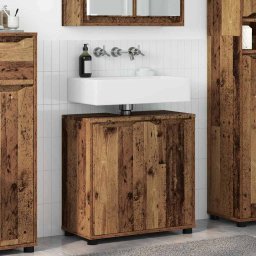 Cabinet pentru chiuveta de baie Lemn Vechi 60 x 30 x 60 cm GartenMobel Dekor