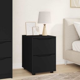 Dulap de depozitare Negru 40 x 48 x 57 cm Lemn compozit GartenMobel Dekor