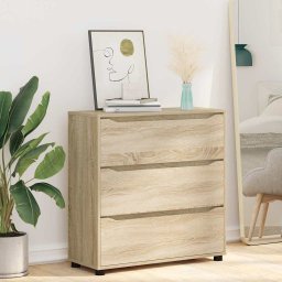Dulap de depozitare Stejar Sonoma 80 x 31 x 81 cm Lemn compozit GartenMobel Dekor