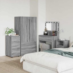 Dulap de depozitare Gri Sonoma 40 x 48 x 81 cm Lemn compozit GartenMobel Dekor