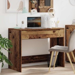 Birou cu sertar Lemn Vechi 100 x 50 x 78 cm Lemn compozit GartenMobel Dekor