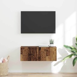 Dulap TV de perete Lemn Vechi 60 x 31 x 29.5 cm Lemn compozit GartenMobel Dekor