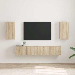 Dulap TV de perete 2 pcs Sonoma 30 x 31 x 60 cm Lemn compozit GartenMobel Dekor