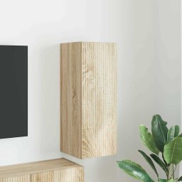 Dulap TV de perete Sonoma 30 x 31 x 80 cm Lemn compozit GartenMobel Dekor