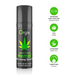 Gel Orgie Intense Orgasm Hemp 15ml