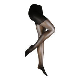 Swedish Stockings Ștrampeni fini 'Amanda Maternity' negru