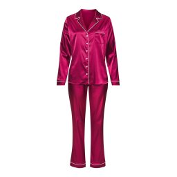 s.Oliver Pijama mov zmeură / alb