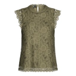 PIECES Bluză 'PCOlline' kaki