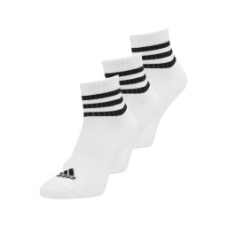 ADIDAS PERFORMANCE Șosete '3-Stripes Cushioned Sportswear Low-Cut 3 Pairs' negru / alb
