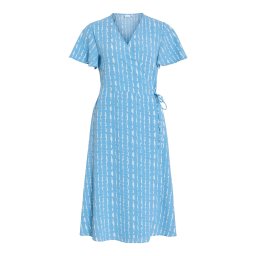 VILA Rochie 'VILovie' albastru deschis / alb