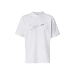 Nike Sportswear Tricou negru / alb