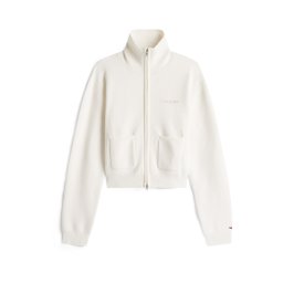 Tommy Jeans Geacă tricotată alb