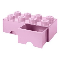 Room Copenhagen LEGO Brick Drawer 8 light pink - RC40061738