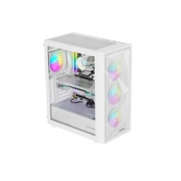 Carcasa Diaxid 605 ARGB Fara sursa Alb