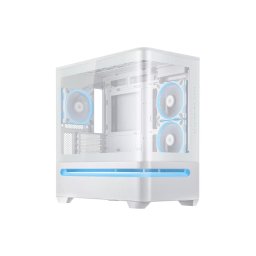 Carcasa Prime AP202 ARGB Fara sursa Alb
