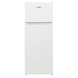 Frigider cu congelator superior HOMEFORT HHSF2212W, E, 171L/42L, Nofrost, 41 dB, Lățime: 54 cm, Înălțime: 145 cm, Adâncime: 57 cm