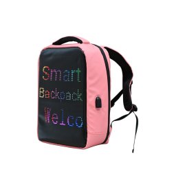 Rucsac inteligent Pixo led roz