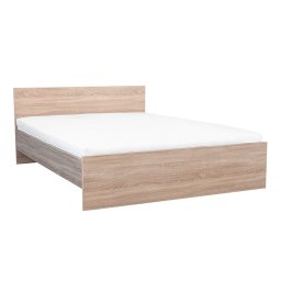 Pat dublu Miami fără cadru de pat 160x200 cm stejar Sonoma-stejar York