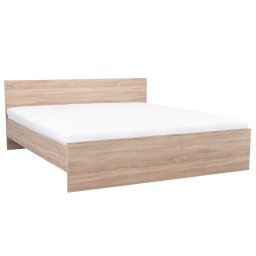 Pat dublu Miami fără cadru de pat 180x200 cm stejar sonoma-stejar sonoma
