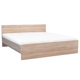 Pat dublu Miami fără cadru de pat 180x200 cm stejar Sonoma-stejar York