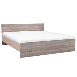 Pat dublu Miami fără cadru de pat 180x200 cm stejar York-stejar Sonoma