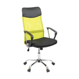 Scaun rotativ ergonomic de birou Fit, verde