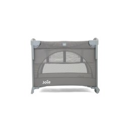 Joie - Patut pliant pentru cosleeping Kubbie Foggy Gray