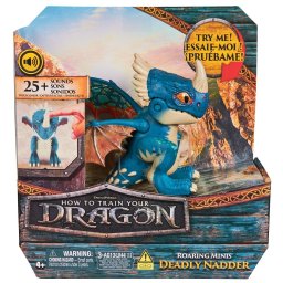 How To Train Your Dragon 2025 - Figurina Roaring Minis Deadly Nadder, Multicolor, 4 ani+
