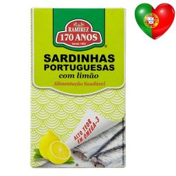 RAMIREZ Conserva sardine portugheze cu lamaie in ulei 125 gr