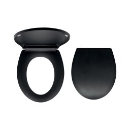 FERRO - Capac WC SoftClose duroplast/negru