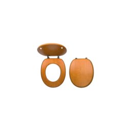 FERRO - Capac WC din MDF, decor nuc
