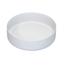 Lavoar pentru blat LJORDAL, Ø 40 cm, oțel/alb