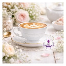 CLARA Serviciu ceai/cafea portelan 6 persoane 250 ml