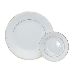 CLARA - Serviciu de tort portelan (6 persoane - 7 piese)