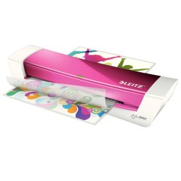 Laminator LEITZ iLAM Home Office A4, 80-125 microni Roz