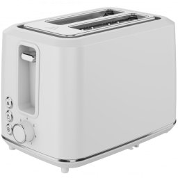 Prajitor de paine ATS0001W, 1080 W, 2 felii, Alb