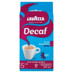 Cafea Macinata Decofeinizata Lavazza Dek Gusto Intenso 250 gr.