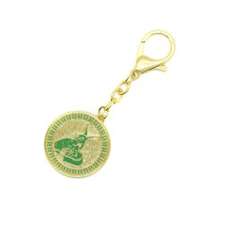 Breloc Feng Shui Amuleta Flori de piersic - Iepure