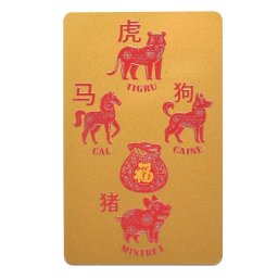 Card Feng Shui Crucea de Pamant pentru zodia Tigru