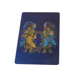 Card Feng Shui din plastic Gardienii usilor cu toiagul Ksitigarbha