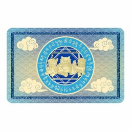 Card Feng Shui din plastic cei trei gardieni celesti