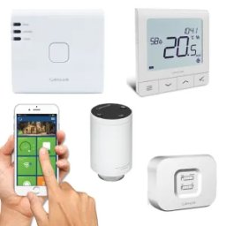 Pachet control independent in fiecare camera Salus IT600 pentru apartament cu 7 calorifere