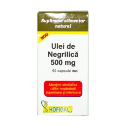 Ulei de chimen negru (negrilica) 500mg 60 capsule Hofigal