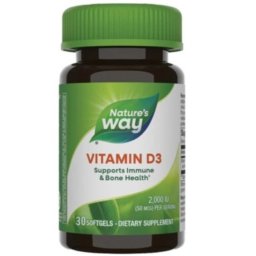 Vitamina D3 2000UI 30 capsule Nature's Way