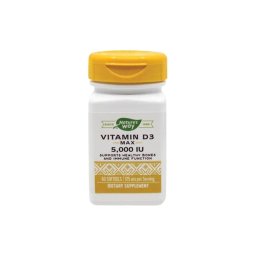 Vitamina D3 5000UI 60 capsule Nature's Way