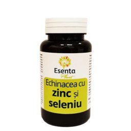 Echinacea cu zinc si seleniu 60 capsule Esenta Plant