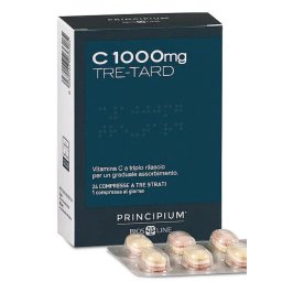 Vitamina C 1000mg Tre-Tard 24 comprimate Principium Bios Line