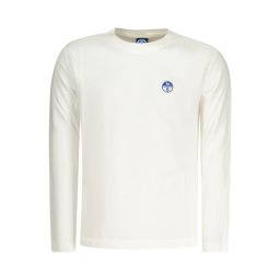 NORTH SAILS LONG-SLEEVED T-SHIRT FOR KIDS, WHITE